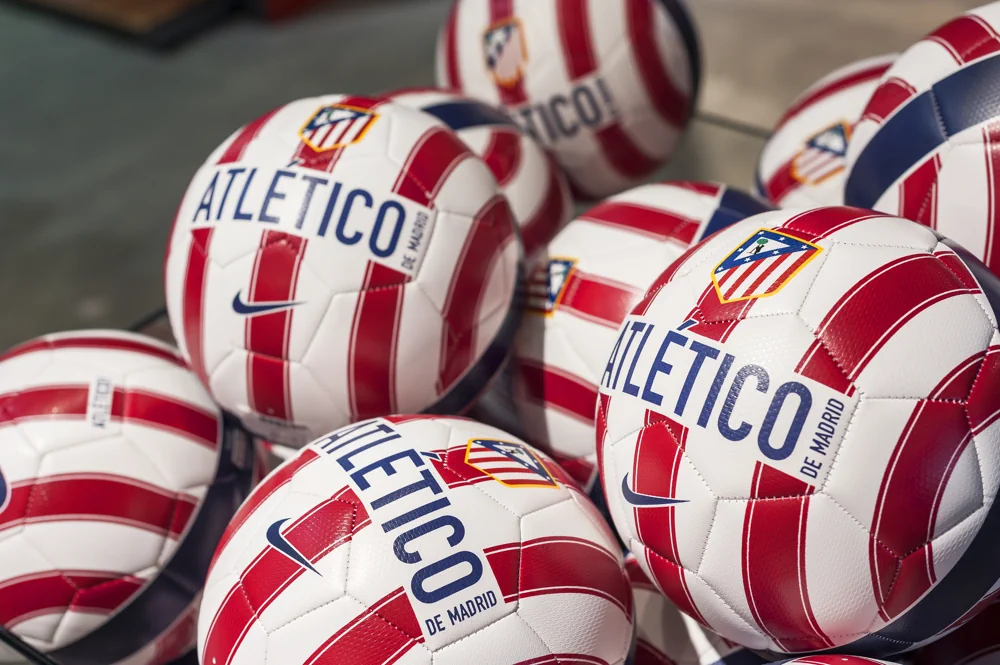 Atlético Madrid voetballen