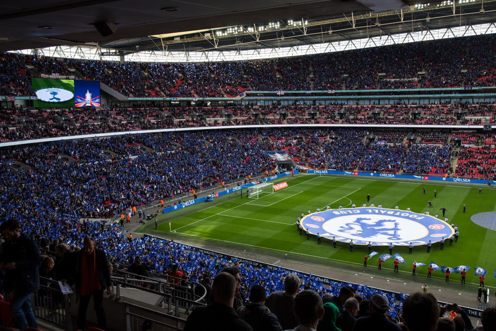 FA Cup final at Wembley